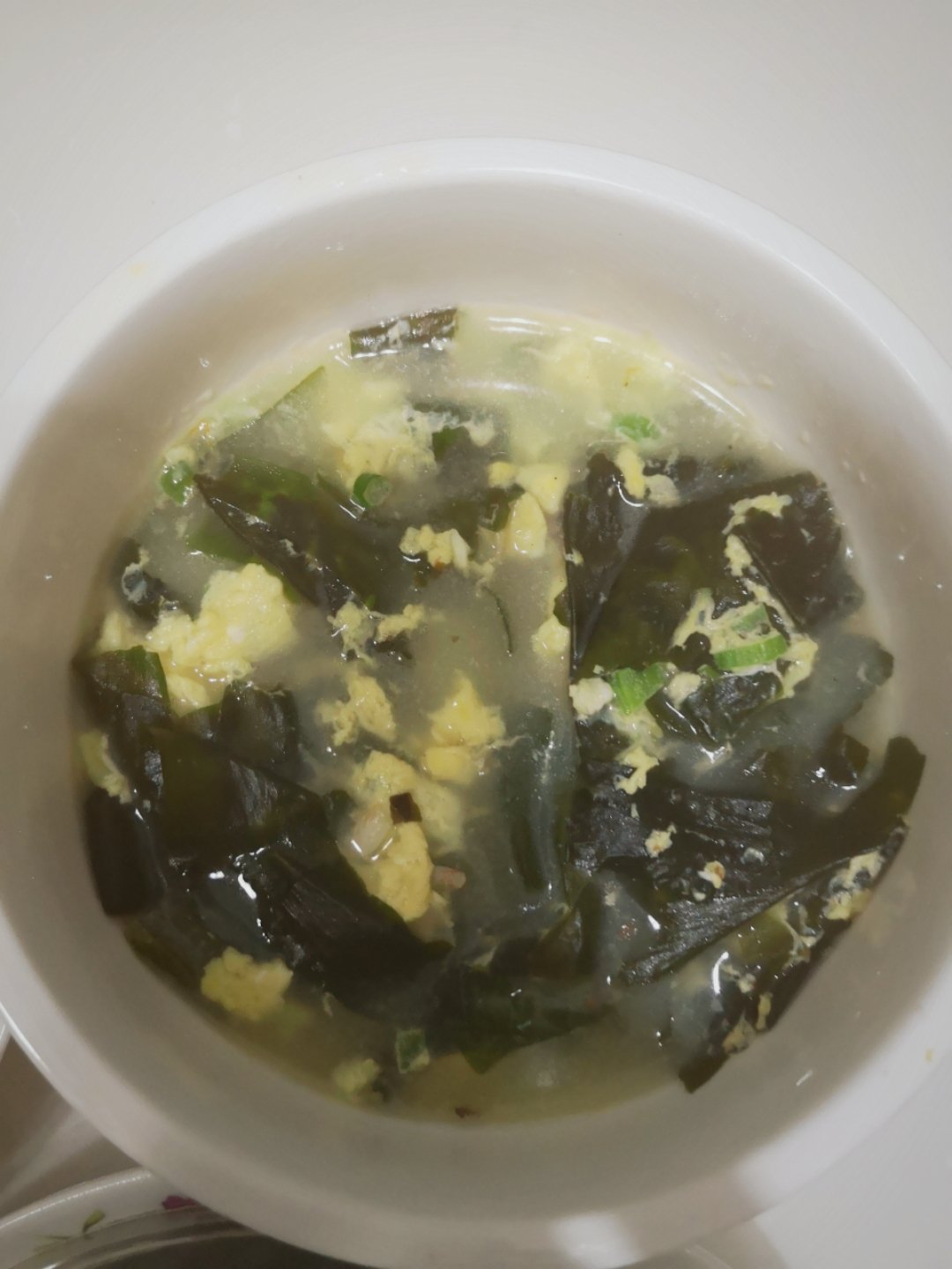 螺旋藻蛋汤