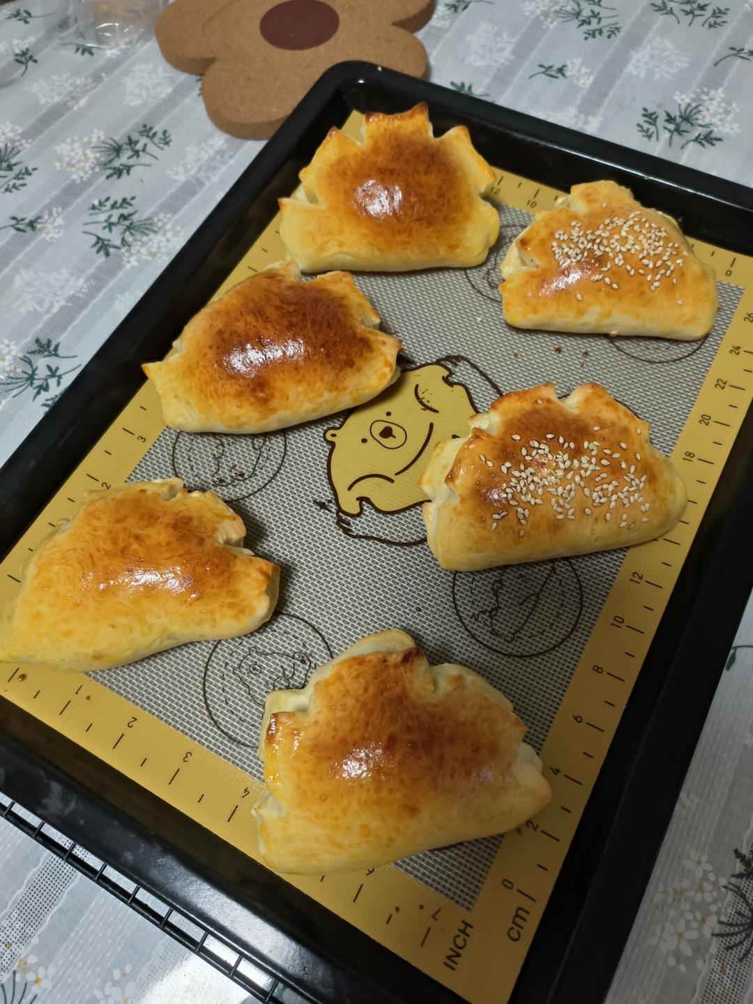 免揉！日式卡仕达面包