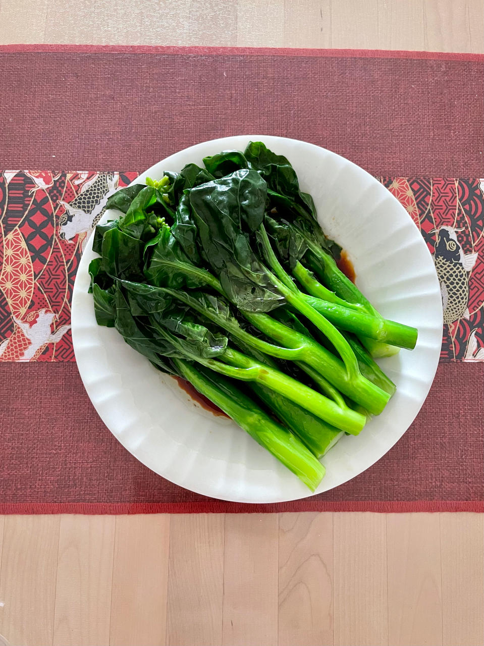 白灼芥蓝