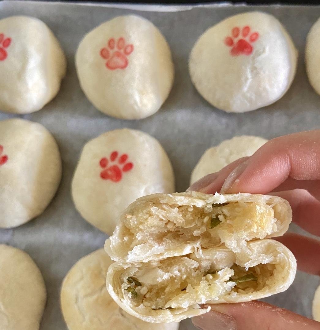 四川牛舌酥（四川葱油酥）