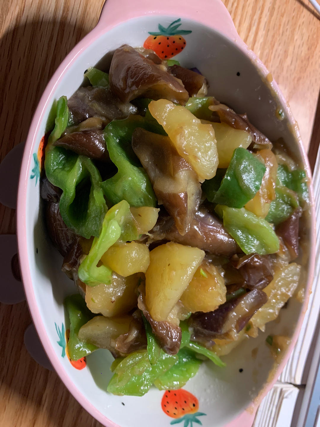 极简少油地三鲜