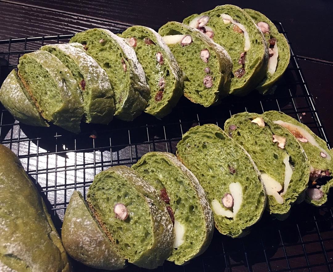 麻薯夹心可可（抹茶）软欧