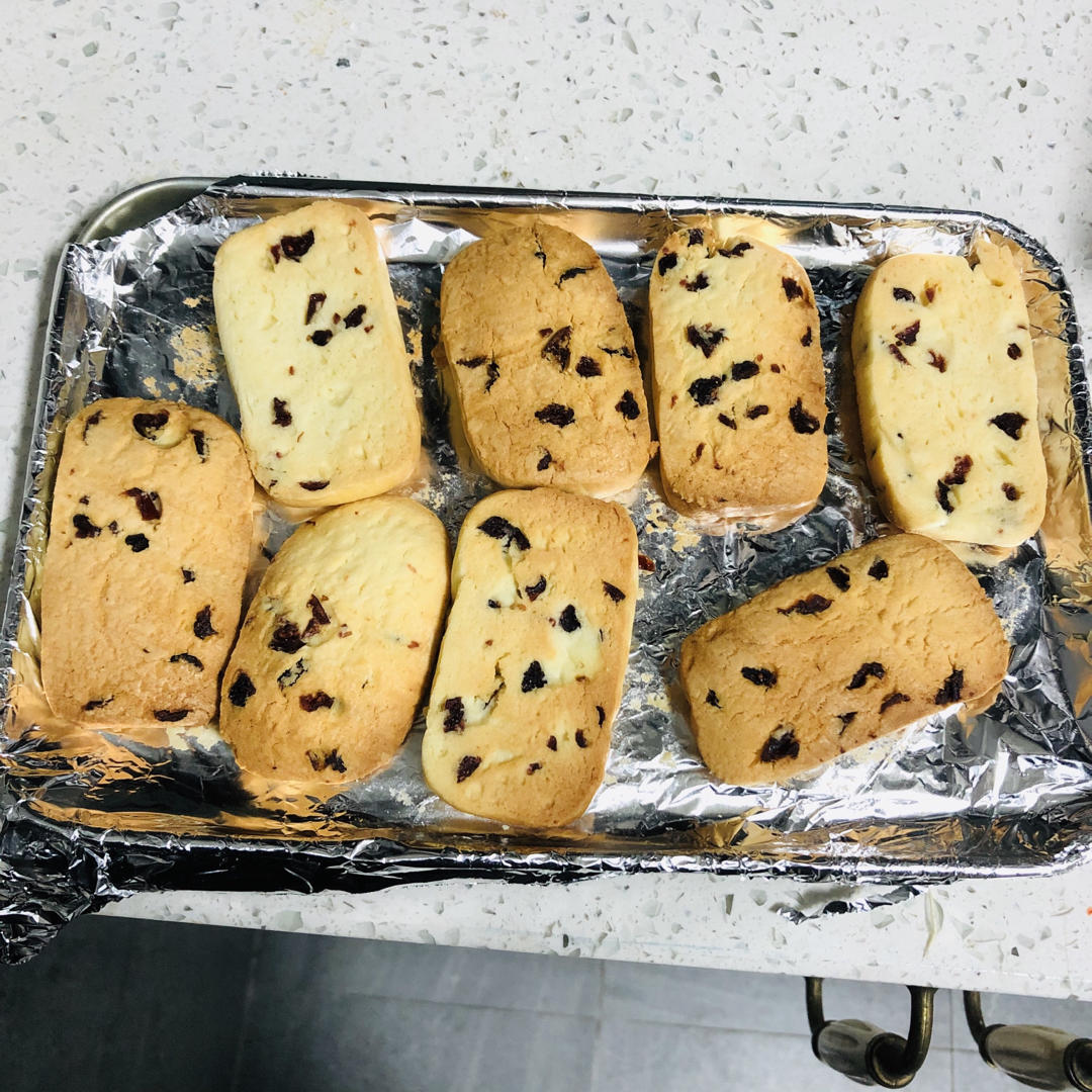 蔓越莓饼干的做法（烤箱做饼干）