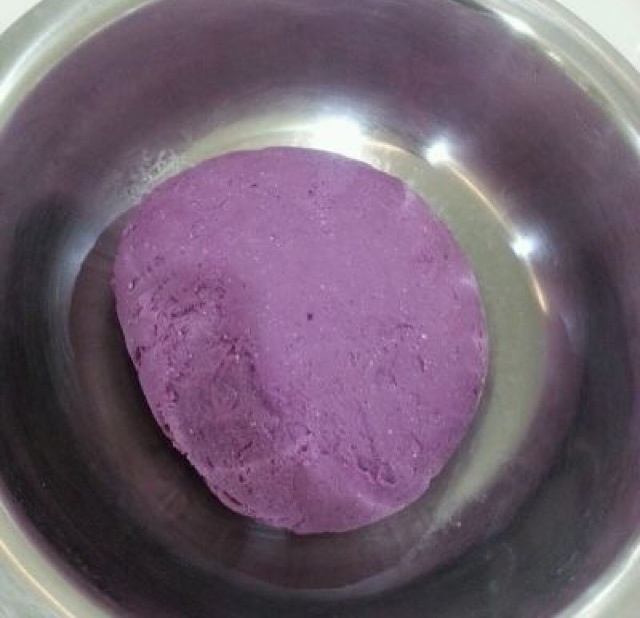 紫薯玫瑰花馒头的做法 步骤9
