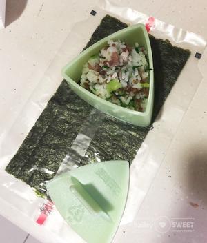 三角饭团寿司便当（寿司醋做法➕包饭团视频）的做法 步骤7