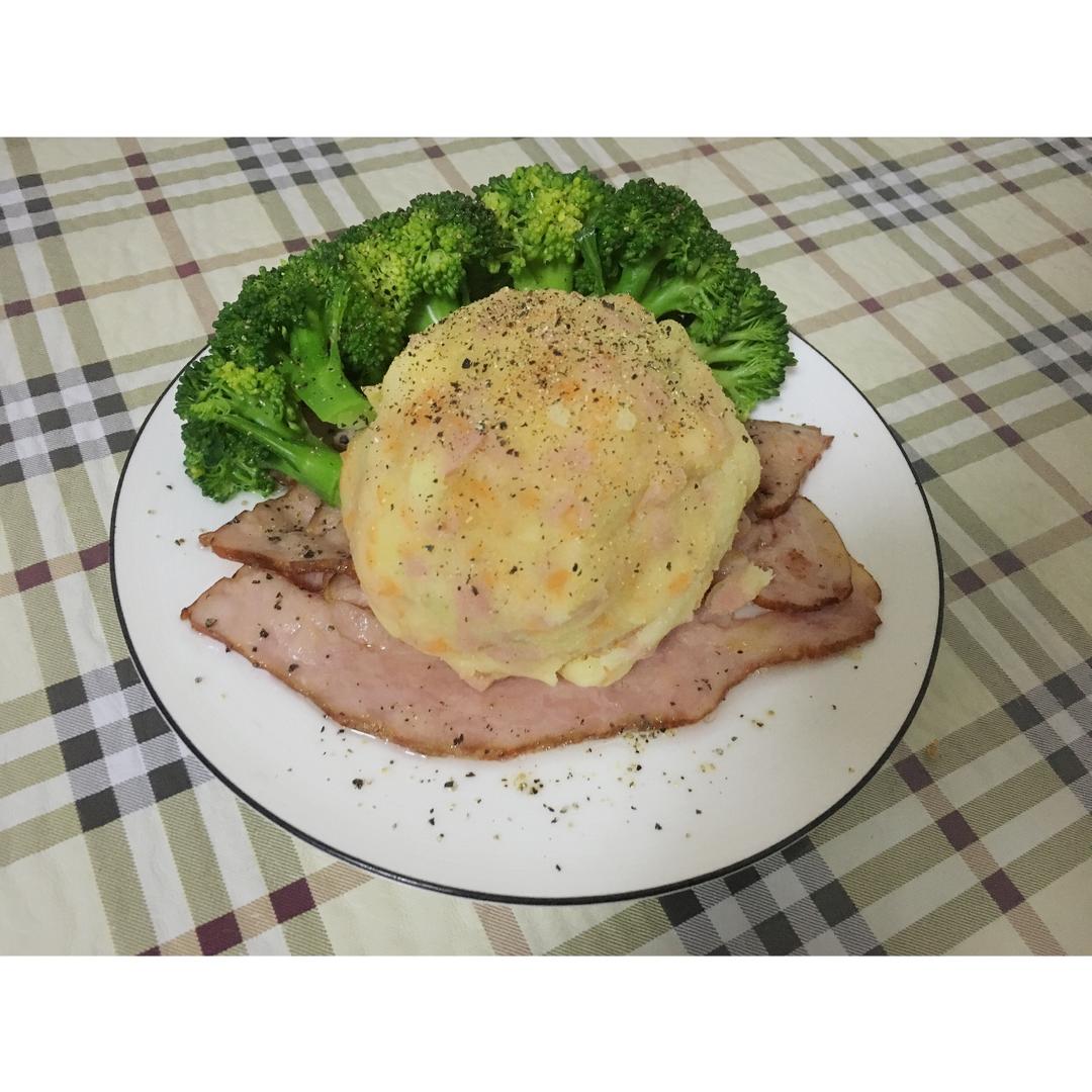 芦笋土豆泥