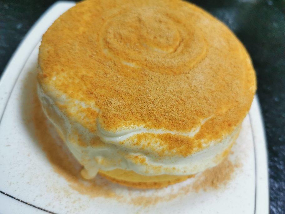 超好吃的豆乳爆浆蛋糕