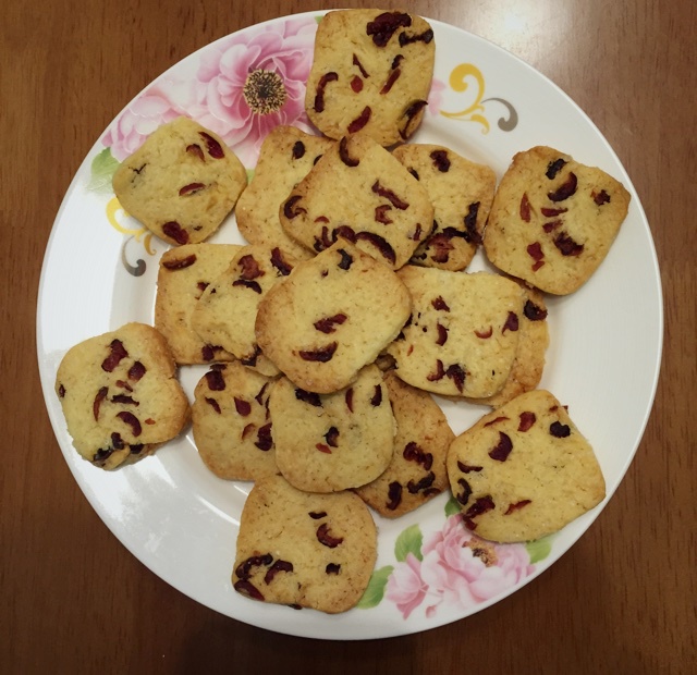 蔓越莓饼干的做法（烤箱做饼干）