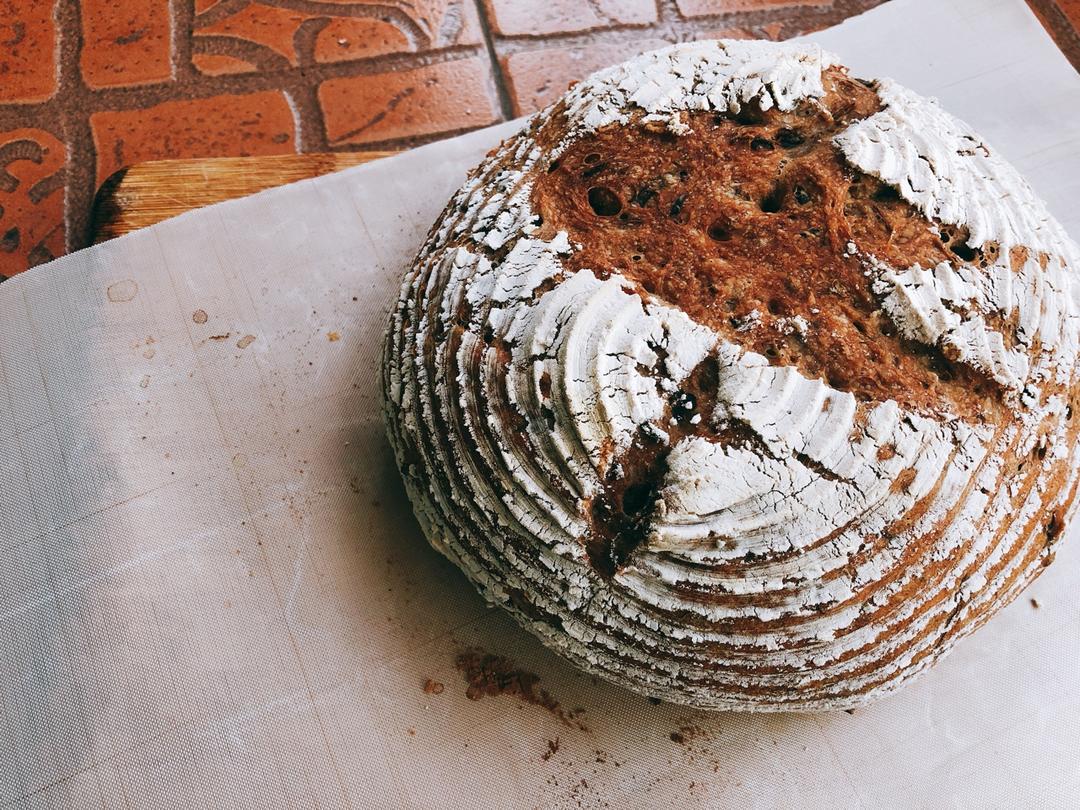 天然酵种梅干菜欧包——Hauswirt/海氏HO-40C烤箱试用