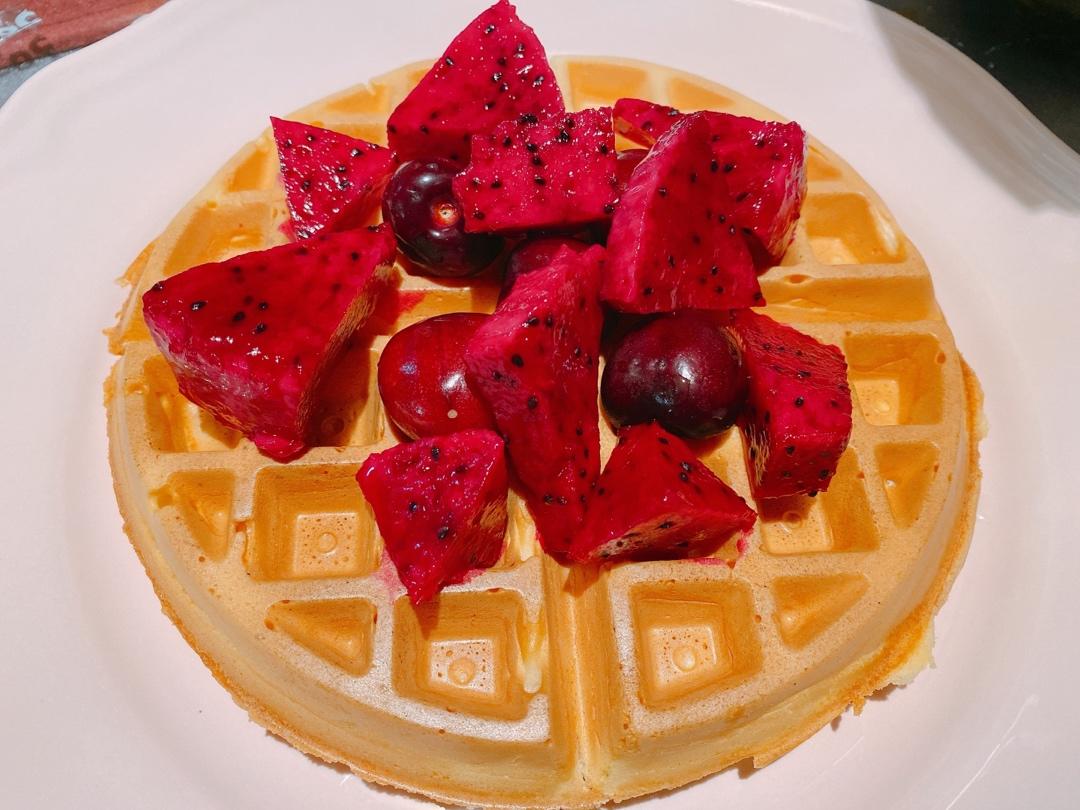 【柠檬华夫饼】