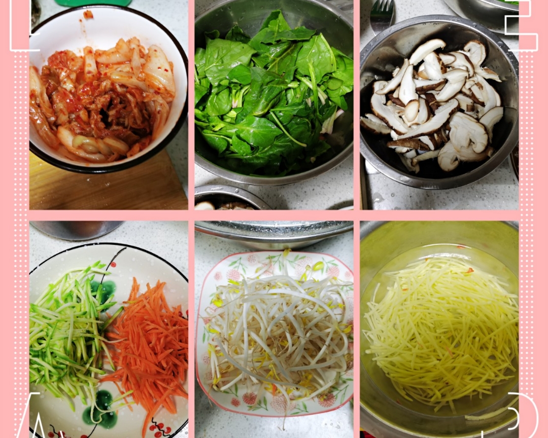 石锅拌饭🍛韩式拌饭的做法 步骤2