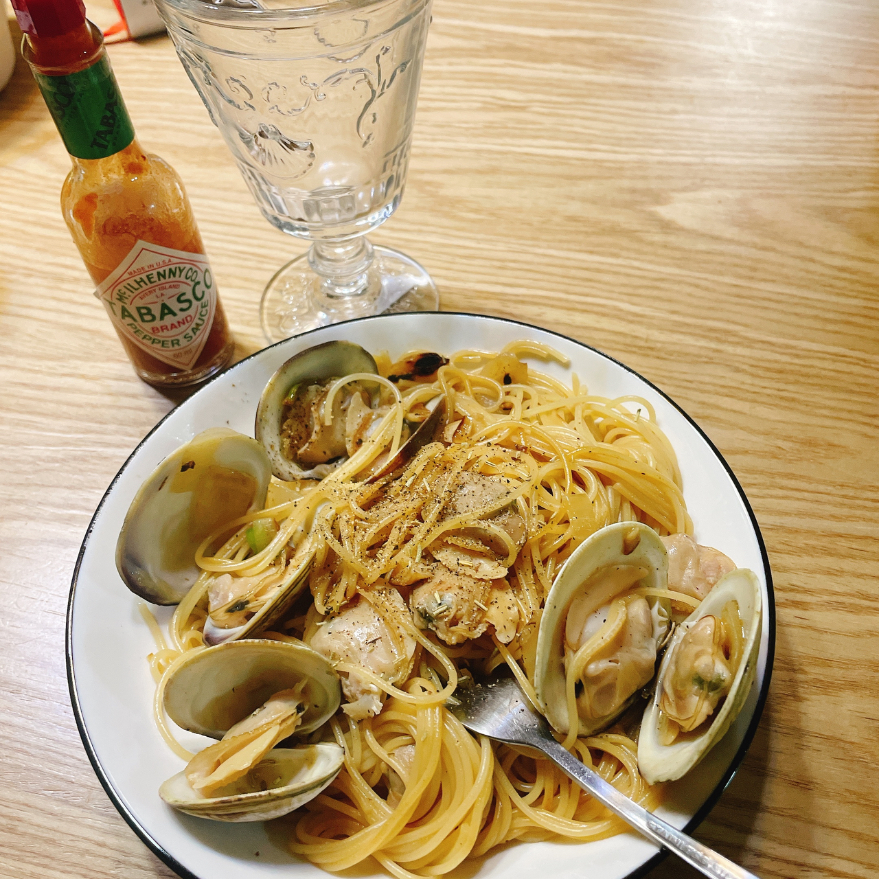 白酒蛤蜊意大利面