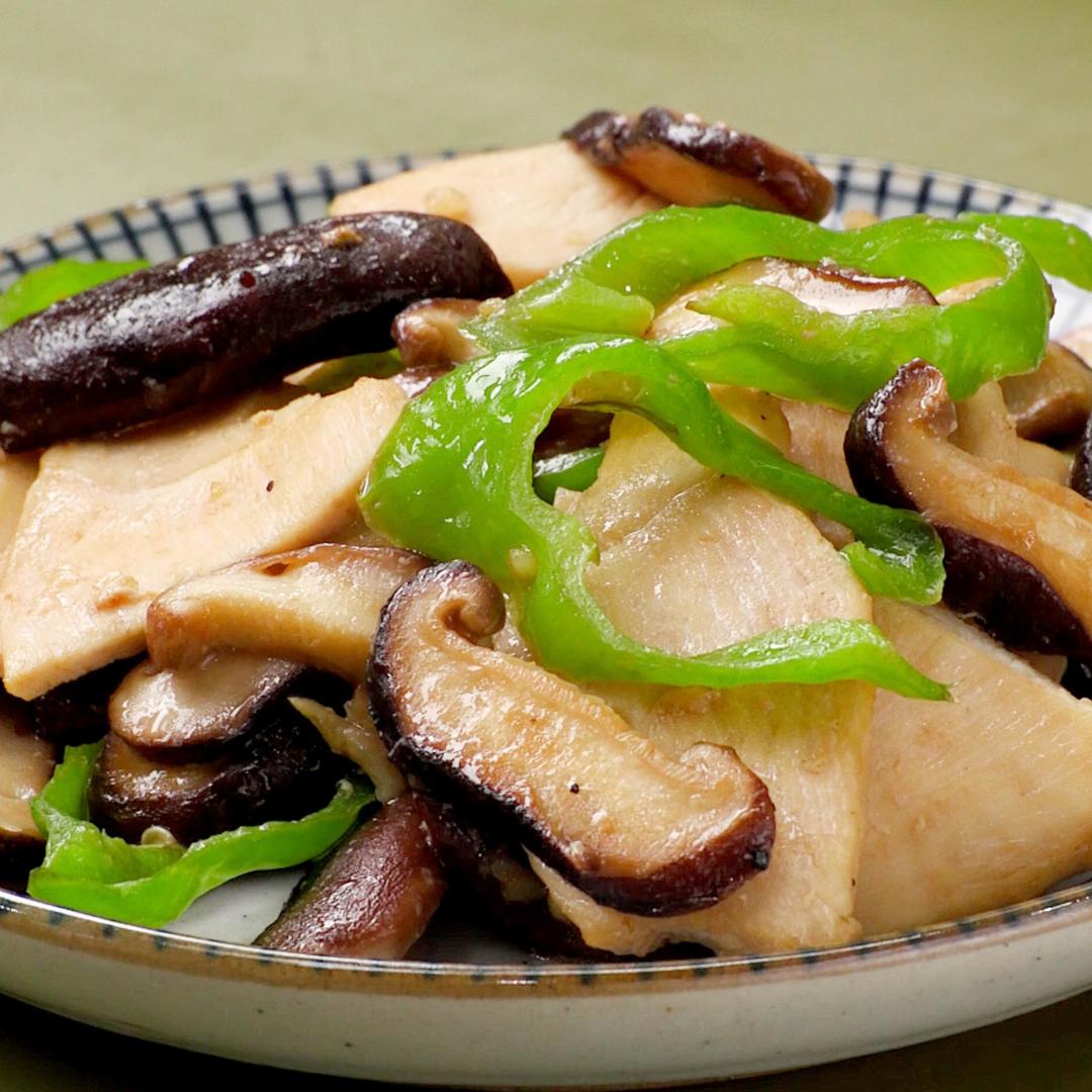 香菇炒鸡片的做法