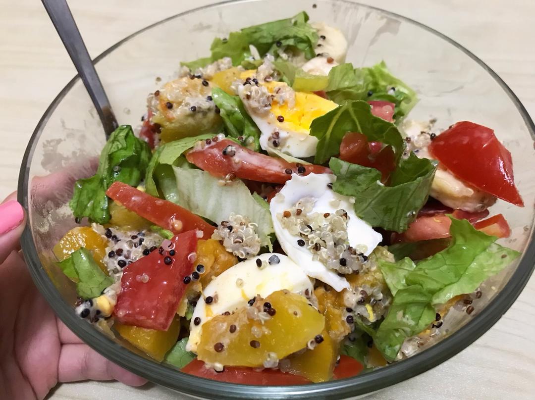 藜麦减脂沙拉【混搭终结篇】