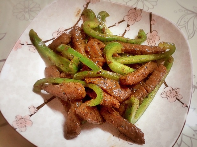 青椒牛柳