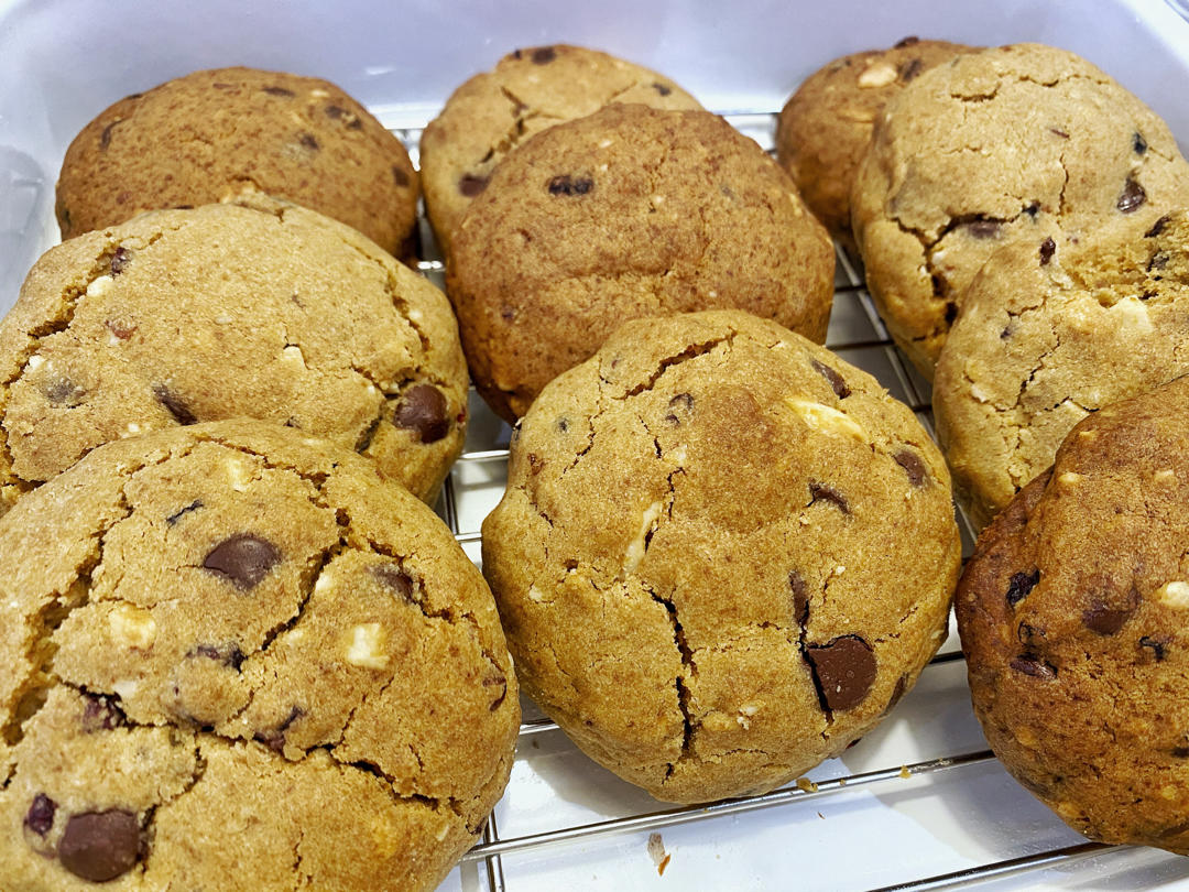 chocolate chip cookies美式超大巧克力软曲奇