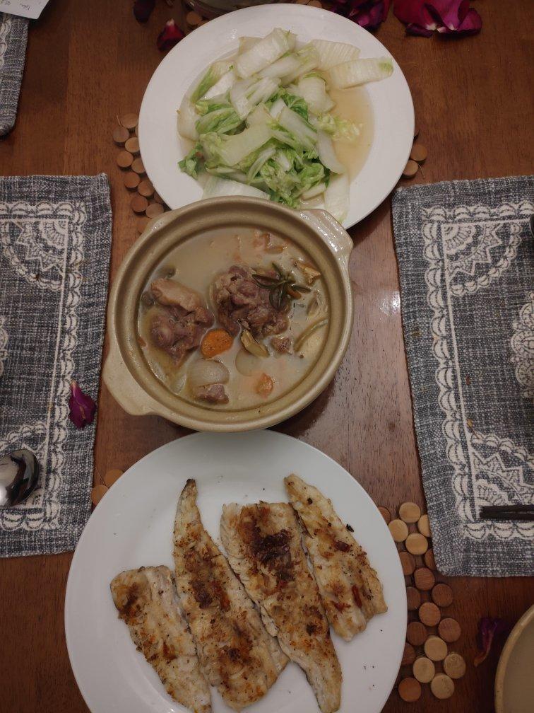 辣味煎鳕鱼