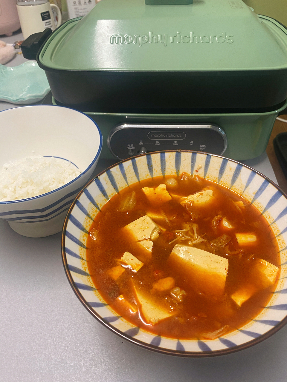 低脂低卡❗️自制美味韩式泡菜汤❗️好吃到舔碗