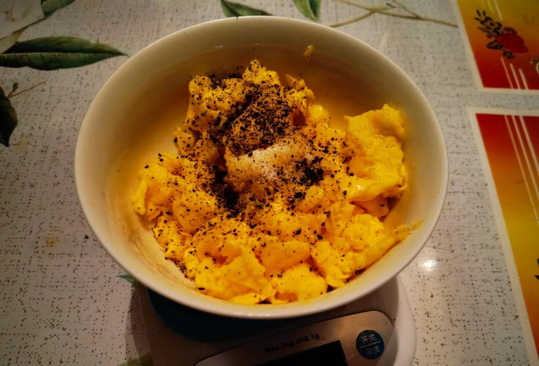 美式炒蛋 scrambled eggs