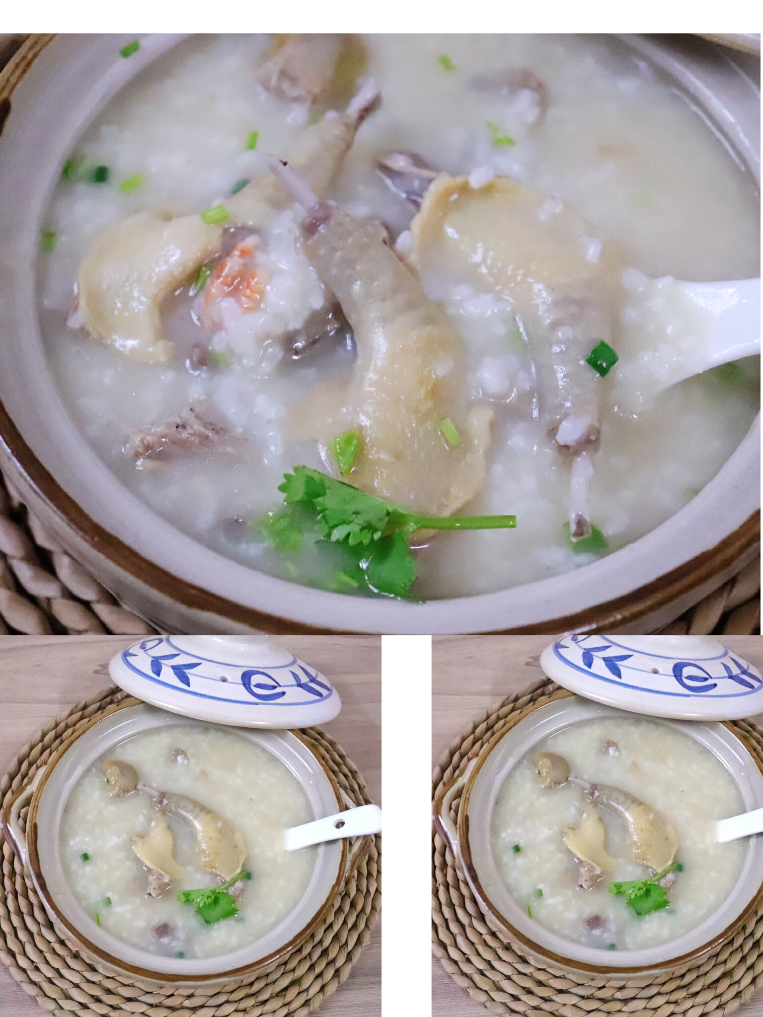 潮汕砂锅鸽子粥的做法