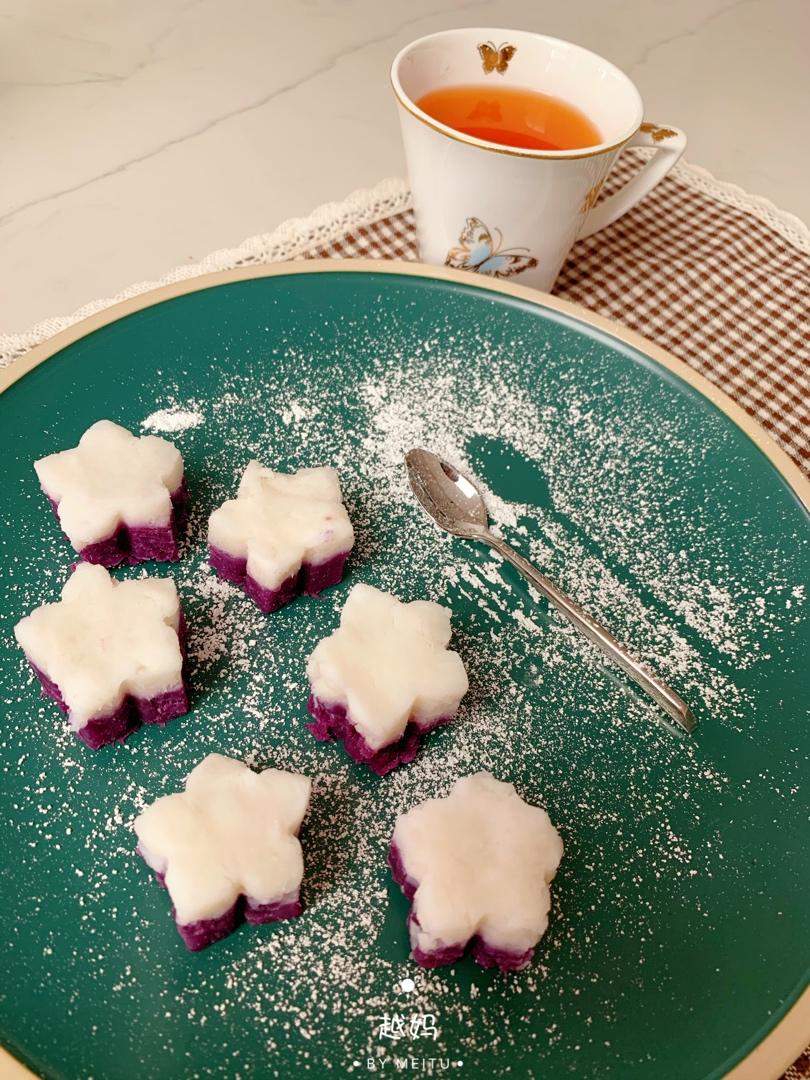 山药紫薯小方