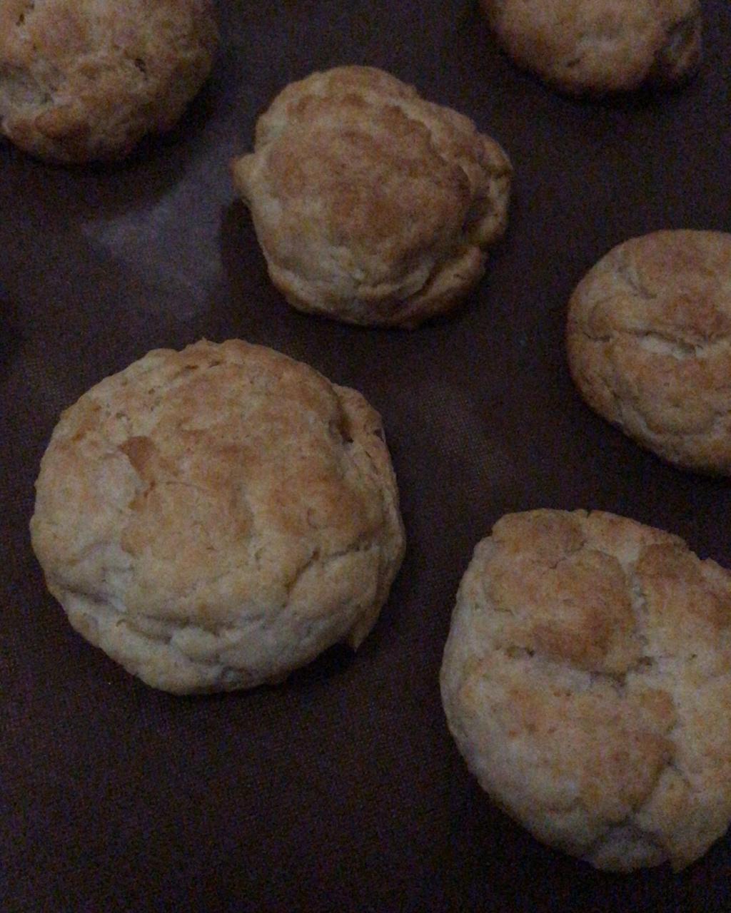 朴素的椰子油咸司康<Coconut Oil Biscuits>