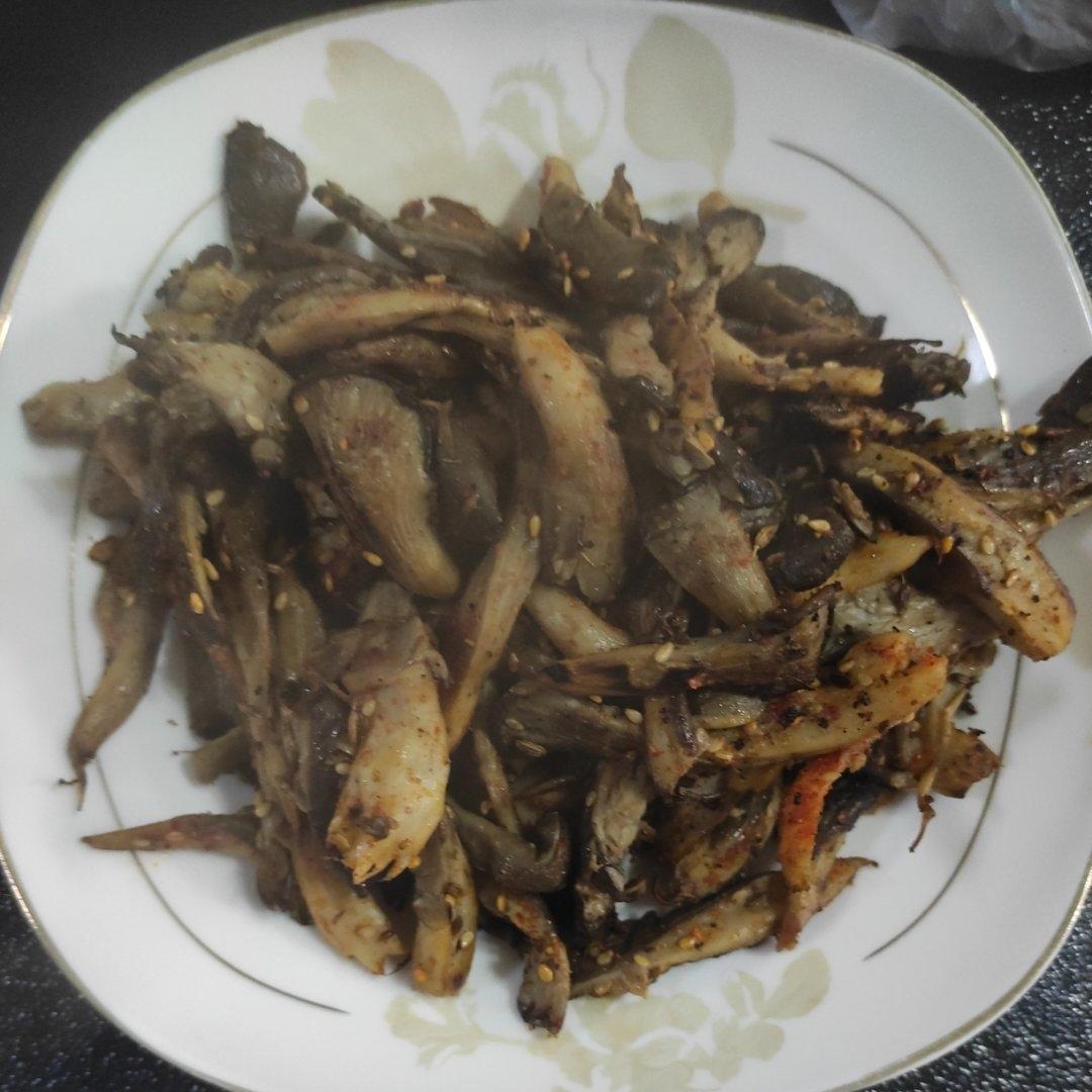 干煸平菇（有肉的味道）