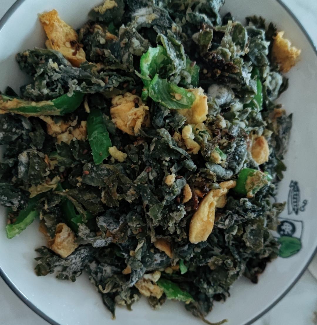 陕西麦饭（芹菜叶不要丢掉，这样做也很美味）