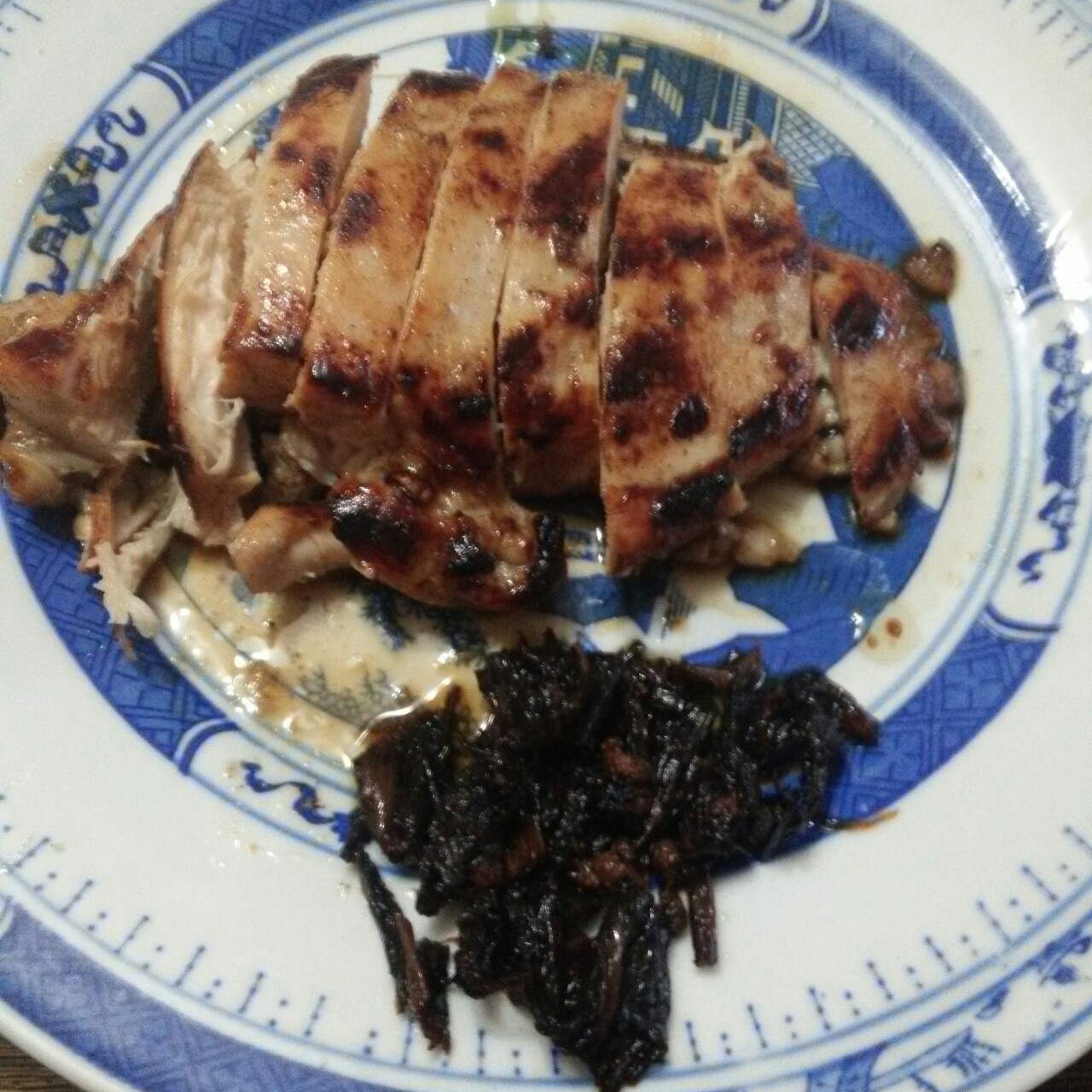 酷炫屌炸天好吃的煎鸡胸肉（香蒜蜂蜜煎鸡胸肉）