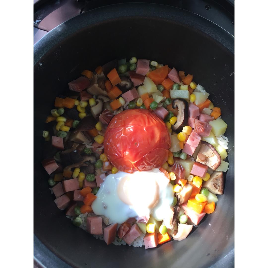就是任性整个番茄饭豪华版
