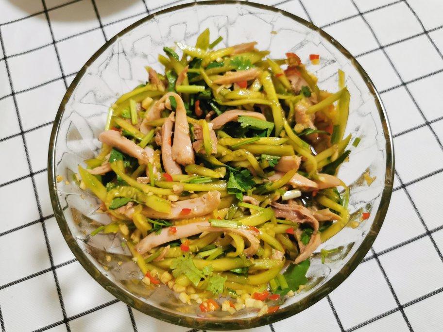 🥰简单好吃手撕鸡腿肉🍗零脂肪凉拌菜