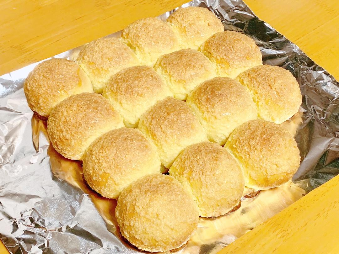 椰蓉餐包（一次发酵，玉米油版，或黄油）