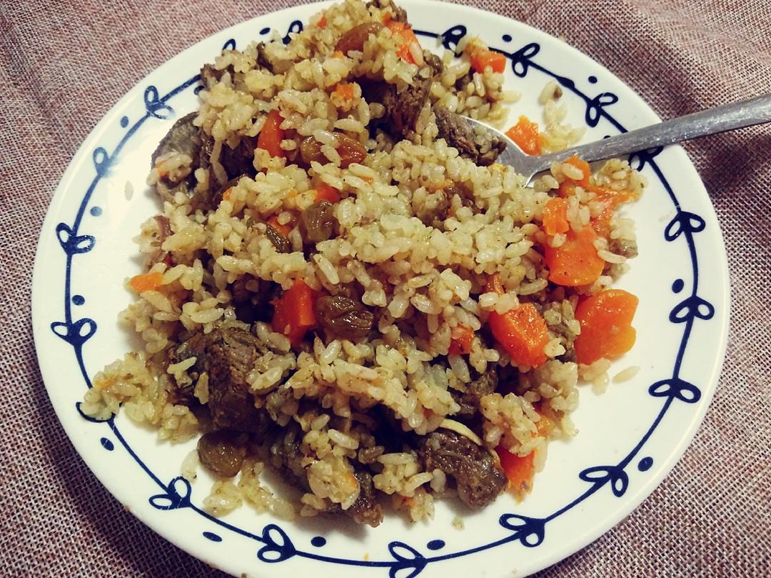 堂妈教你羊肉手抓饭