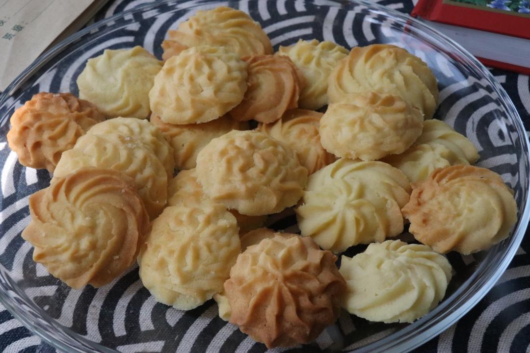 酥的掉渣入口即化网红原味曲奇媲美小熊曲奇