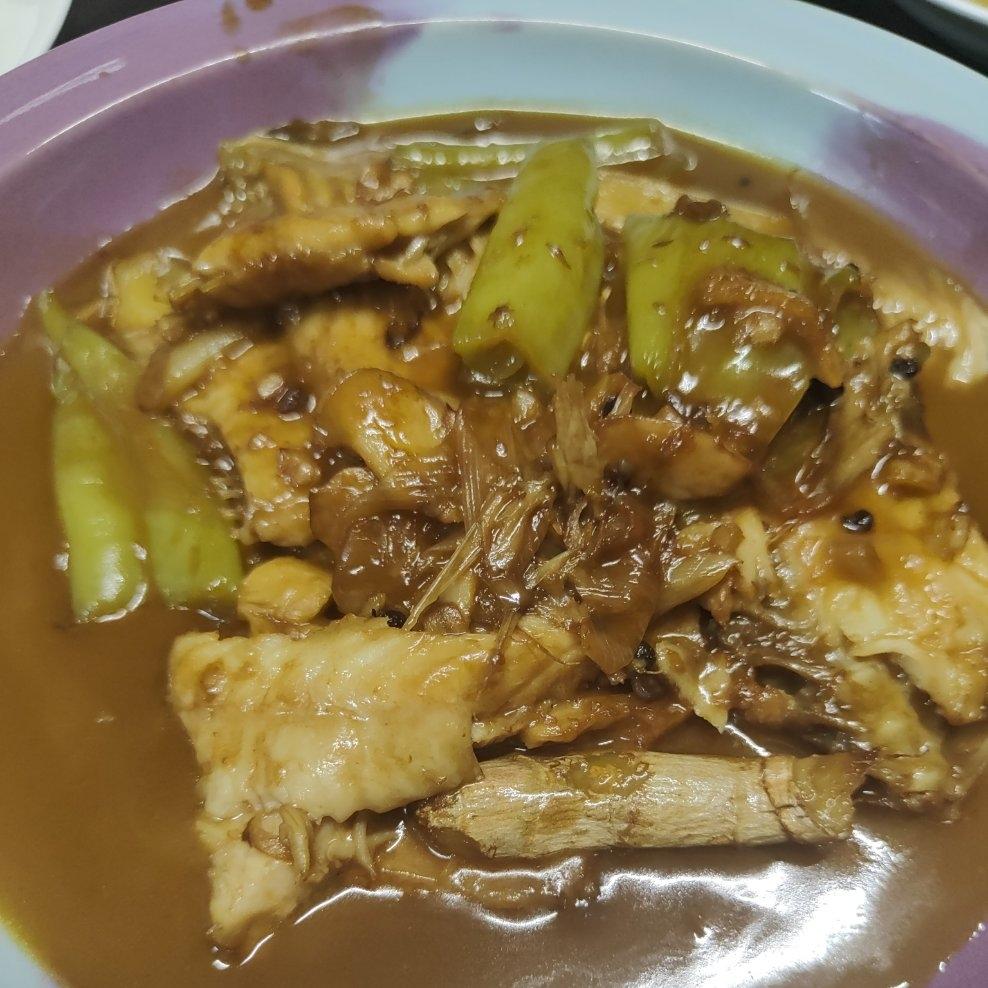 天津特色-红烧鳎目鱼（塔嘛鱼）/家熬塔嘛鱼