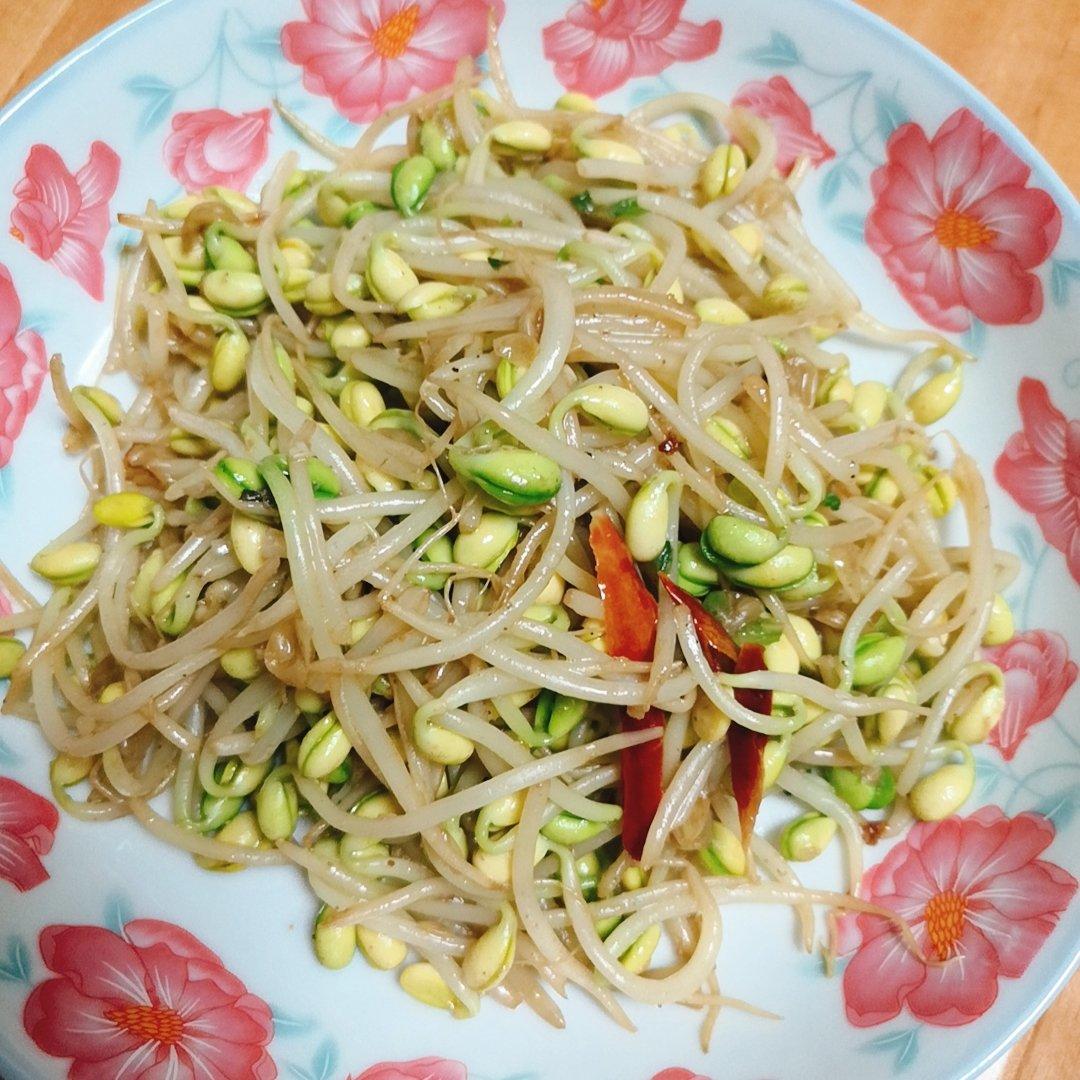 素炒豆芽（东北版）