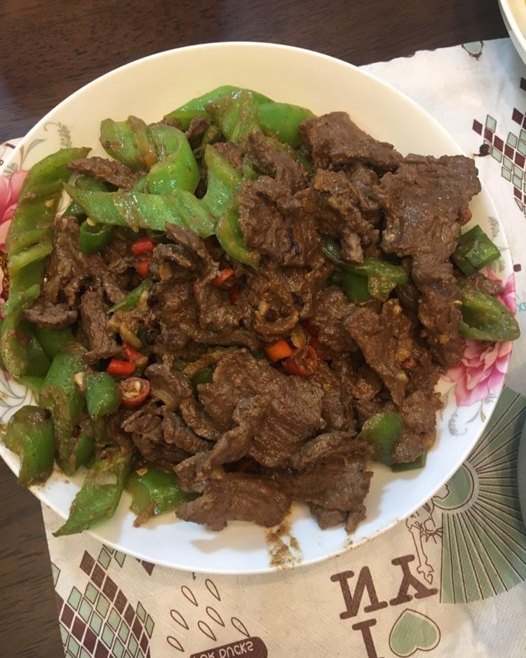 小炒牛肉