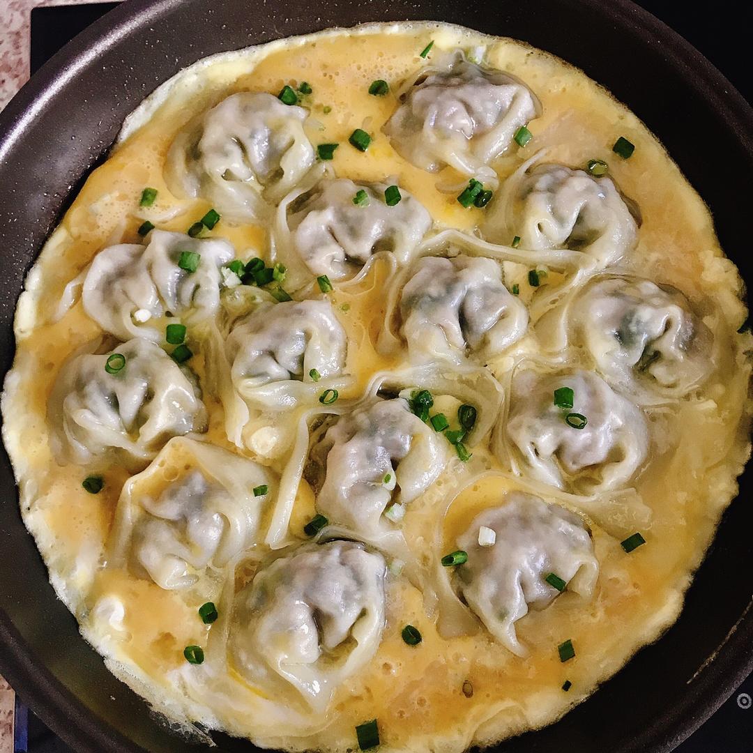 抱蛋煎馄饨