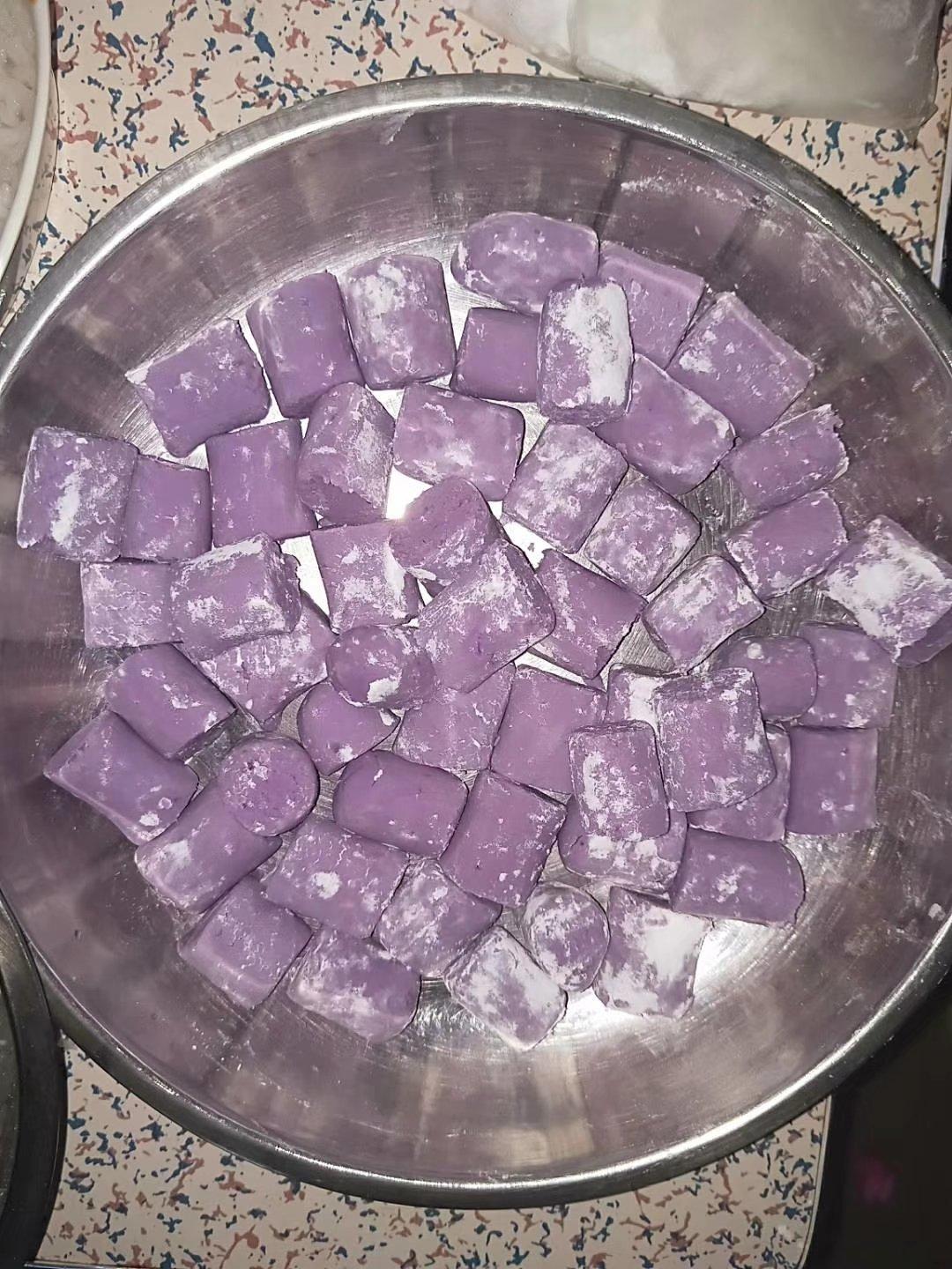 自制三色芋圆1⃣️（附上窍门详细比例）