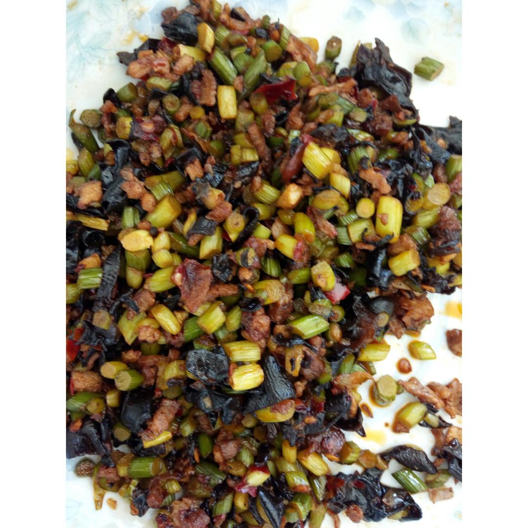 下饭菜～蒜苔肉末