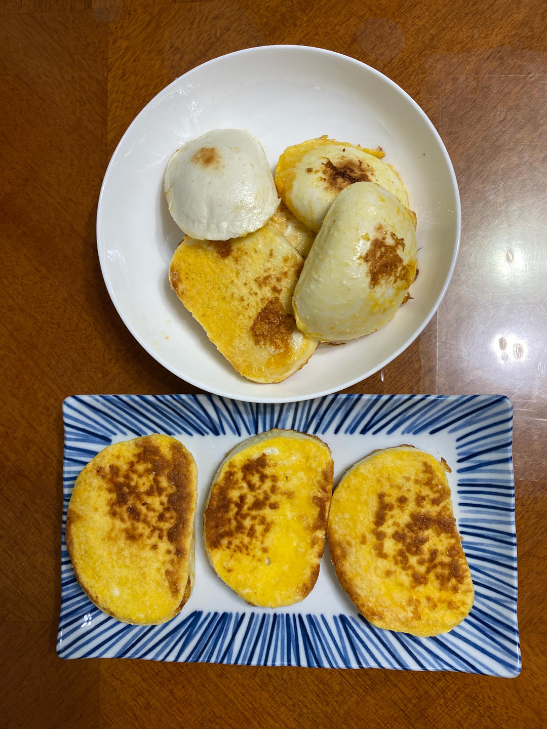 鸡蛋煎馒头片
