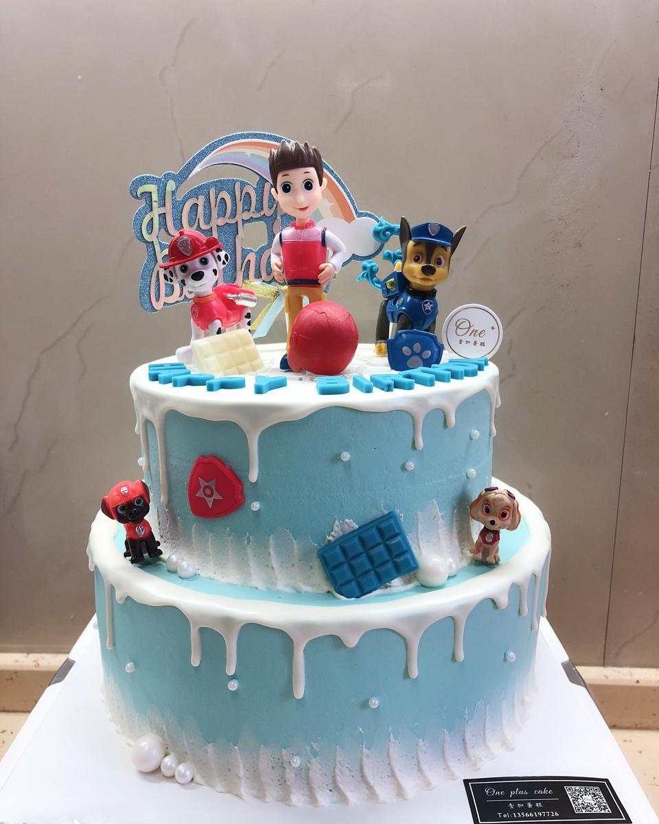 汪汪队蛋糕