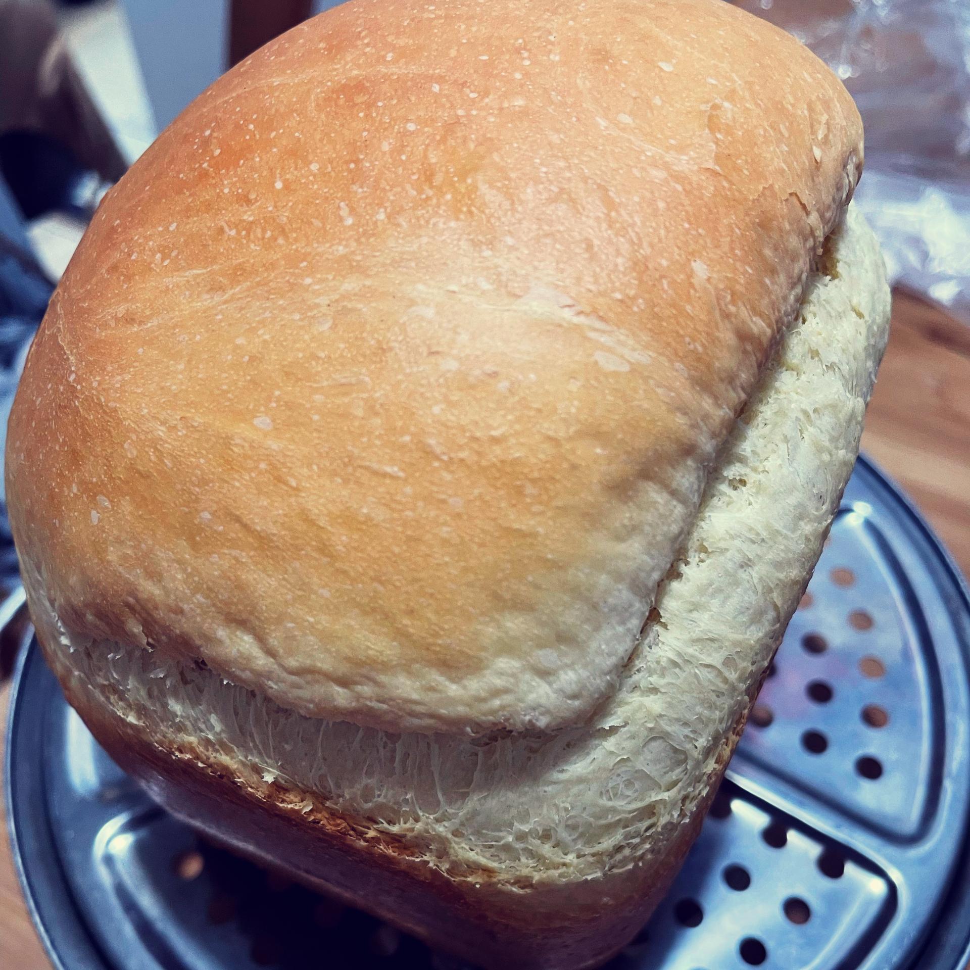 面包机做低糖乳清吐司