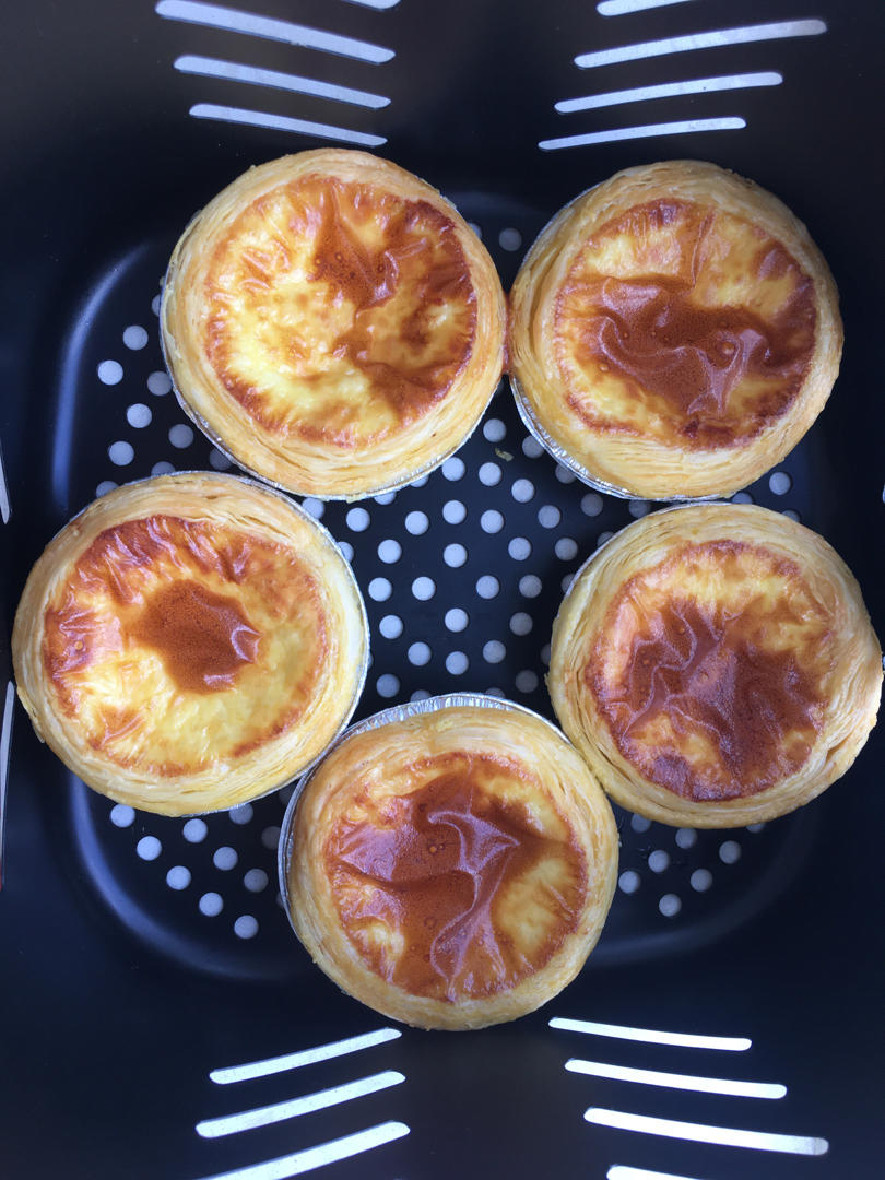 空气炸锅（无淡奶油）版蛋挞