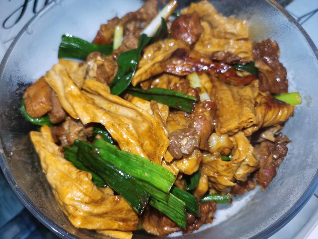 腐竹焖鸭肉