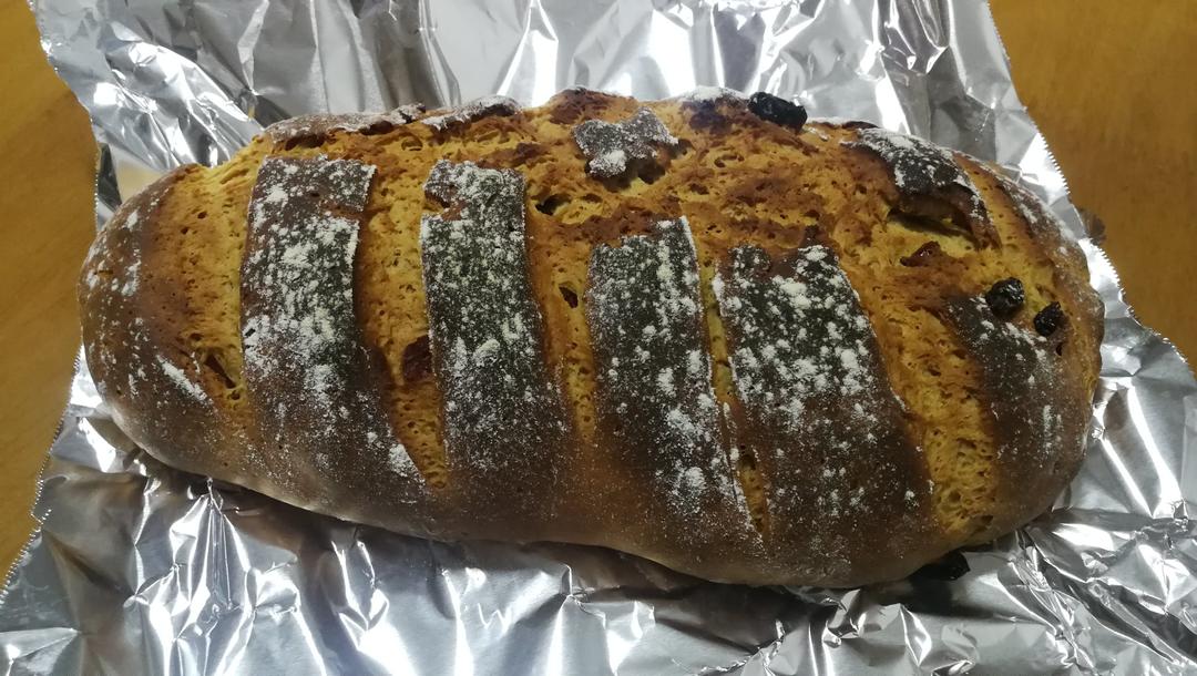 蔓越莓全麦黑糖面包