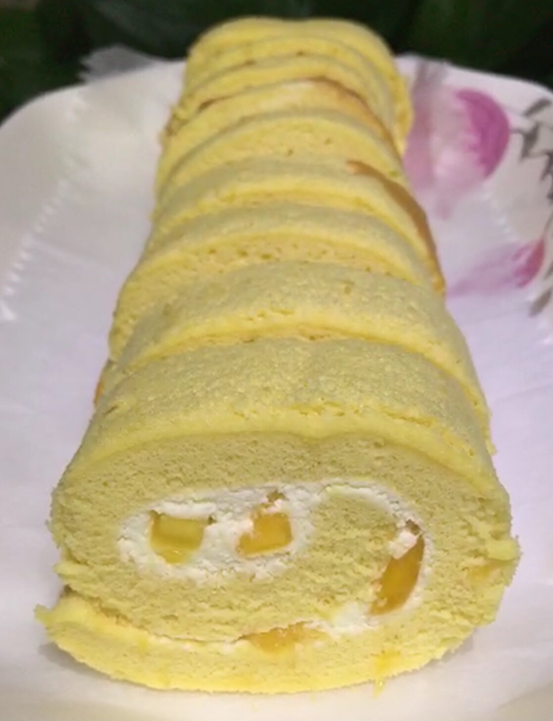 芒果奶油蛋糕卷的做法