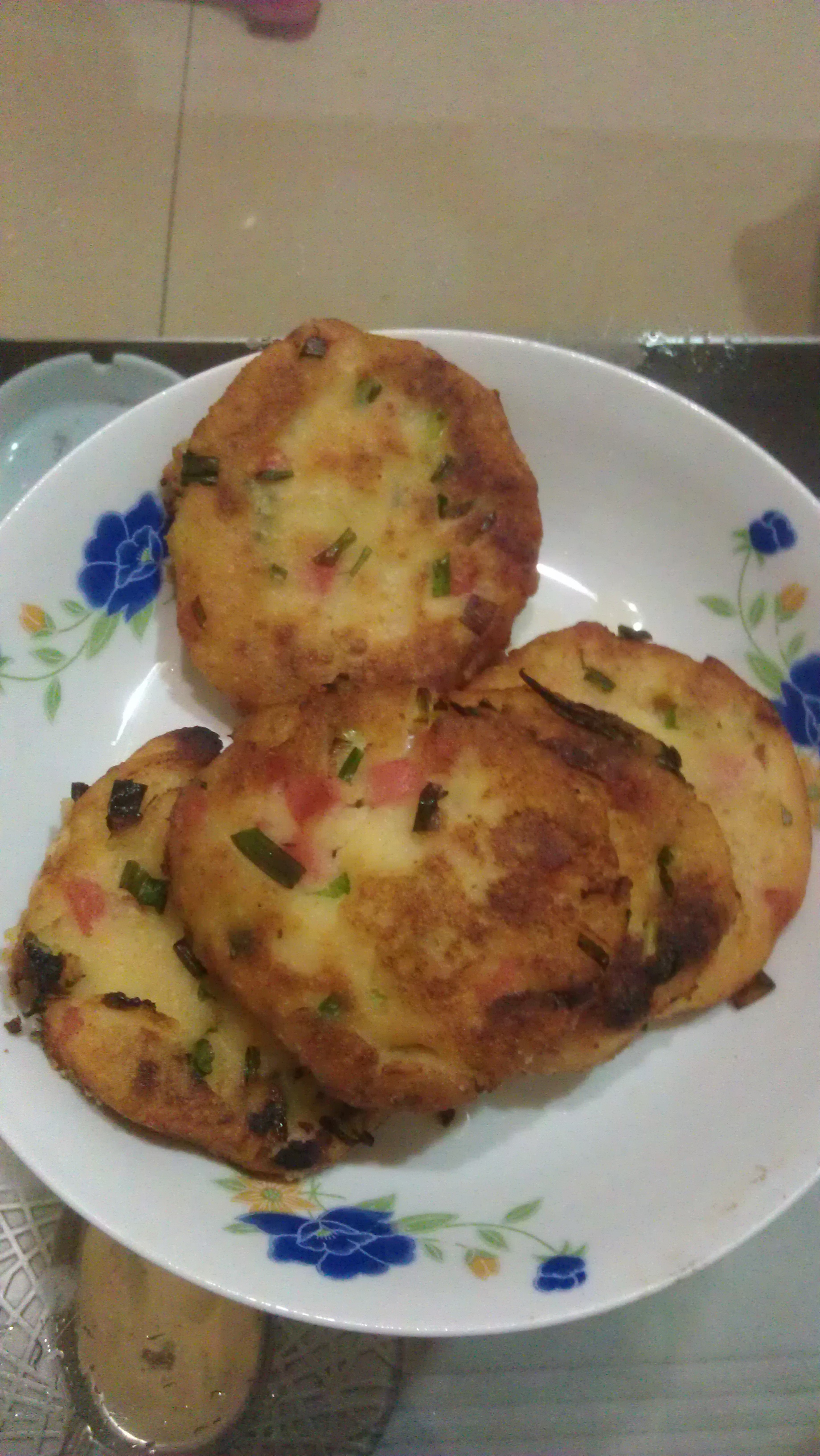 土豆火腿早餐饼