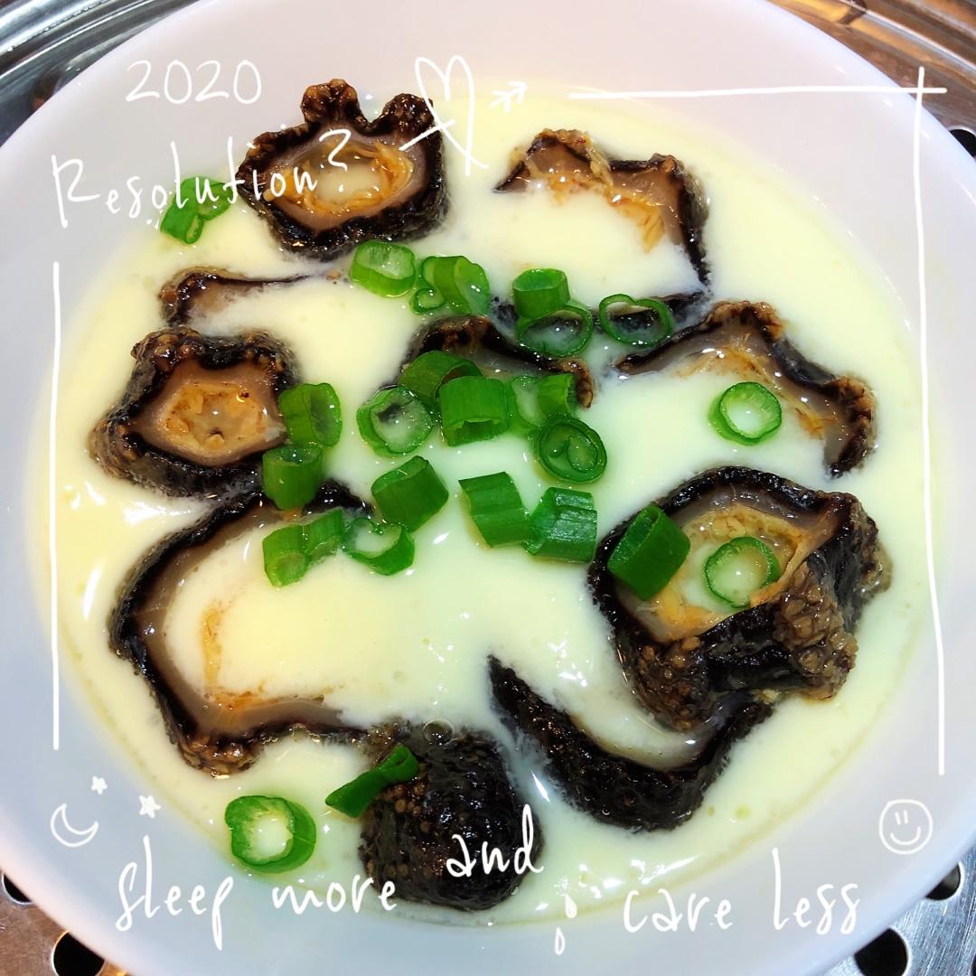 海参蒸蛋——非常适合孩子和老人吃哦