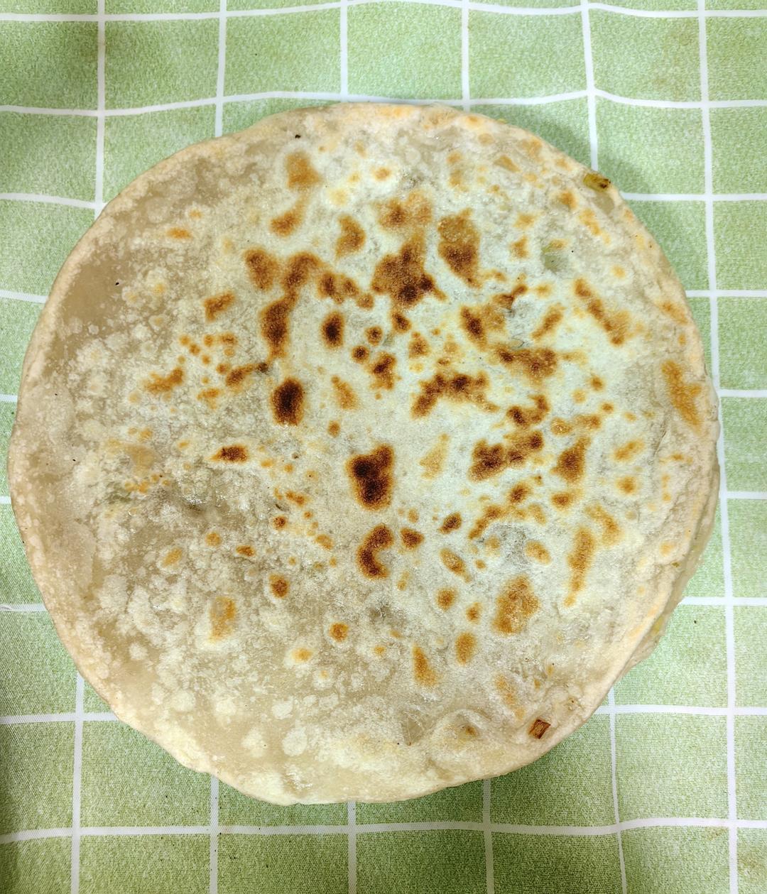 不烫面，不发面的椒盐葱油饼